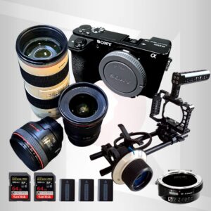 Alternative view of Sony Alpha A6500 Viziset Hybrid Sony Lens